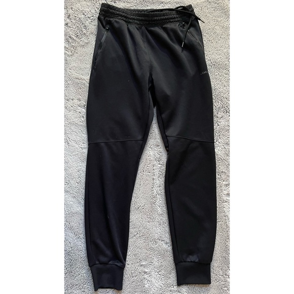 𝅺BLACK Athletic Pants Joggers, Men’s Medium, Lightly Used - Picture 3 of 3